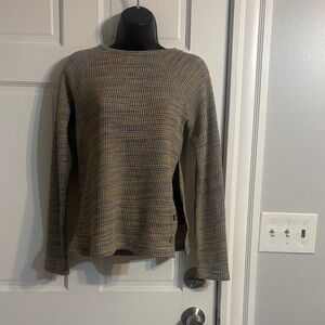 Women’s Long Sleeve Knit Top - Multicolor